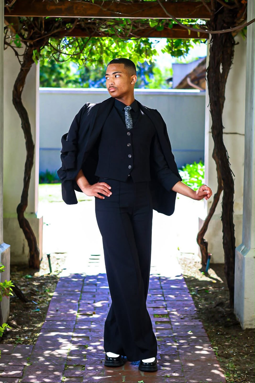 Tailored in Black